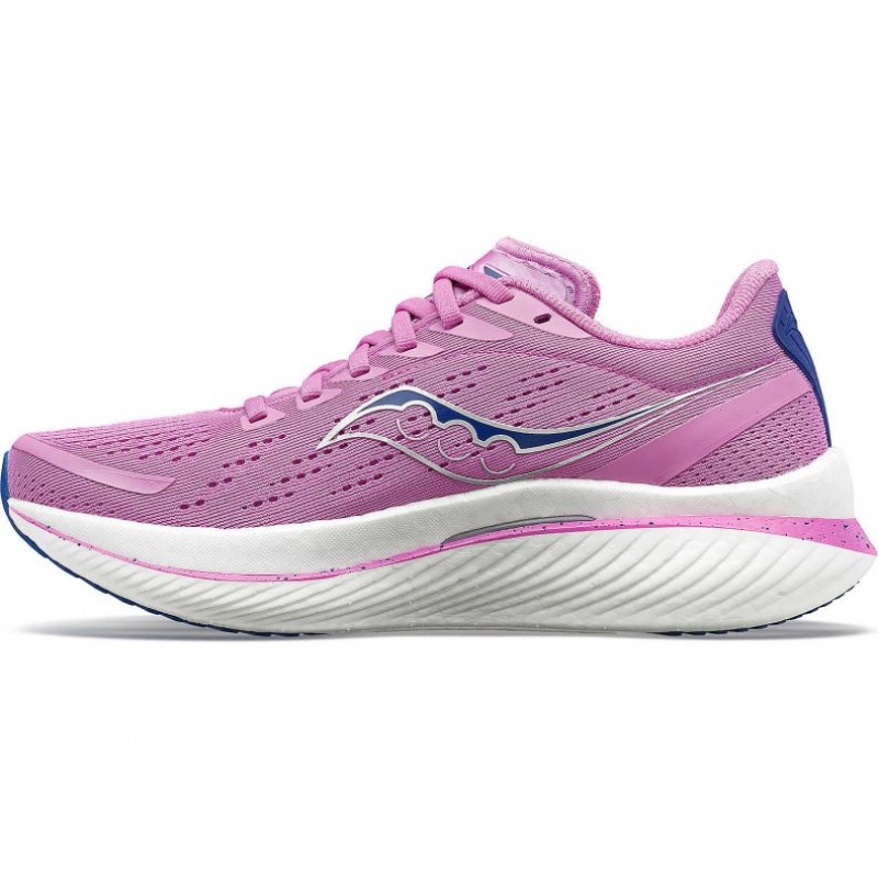 Purple Women's Saucony Endorphin Speed 3 Running Shoes | SINGAPORE-RDNBK