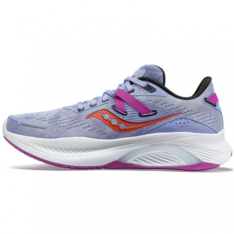 Purple Women's Saucony Guide 16 Running Shoes | SG-QVXKI