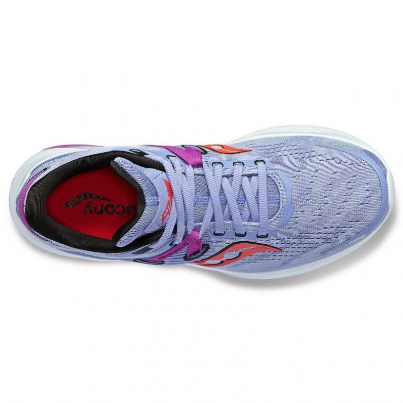 Purple Women's Saucony Guide 16 Wide Running Shoes | SINGAPORE-CGQMI