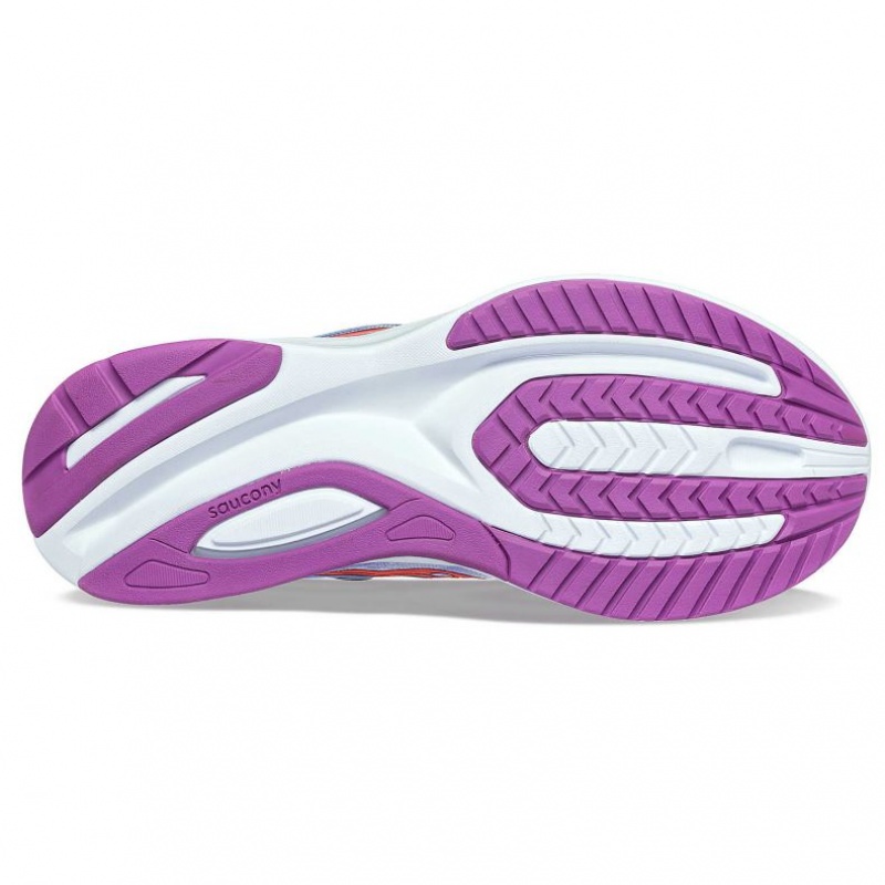 Purple Women's Saucony Guide 16 Wide Running Shoes | SINGAPORE-CGQMI