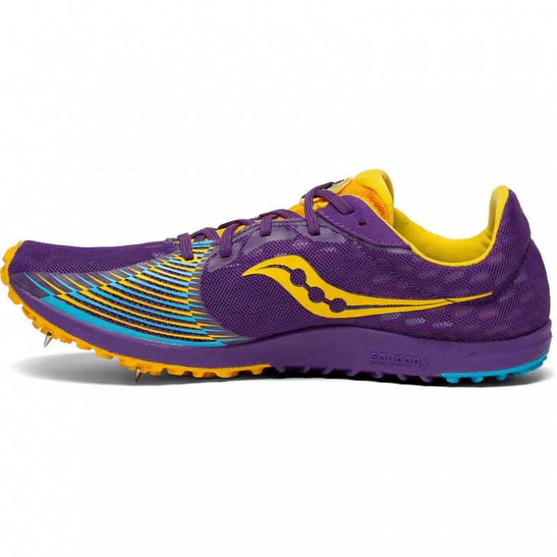 Purple Women's Saucony Kilkenny XC9 Spikes | SG-XUEFR