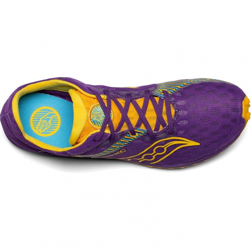 Purple Women's Saucony Kilkenny XC9 Spikes | SG-XUEFR