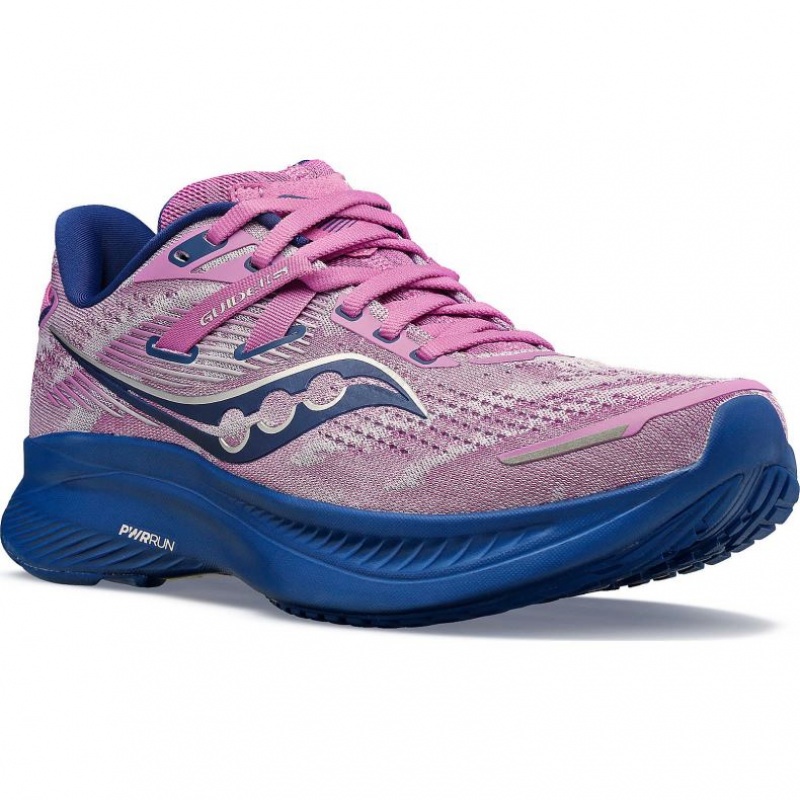 Purple / Indigo Women's Saucony Guide 16 Running Shoes | SG-EGRTD