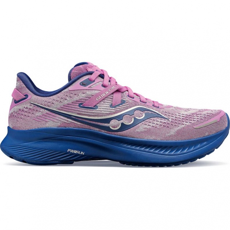 Purple / Indigo Women\'s Saucony Guide 16 Running Shoes | SG-EGRTD