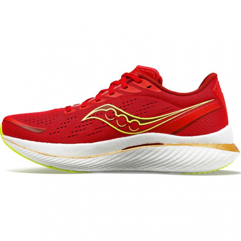 Red Men's Saucony Endorphin Speed 3 Running Shoes | SG-JTNCX