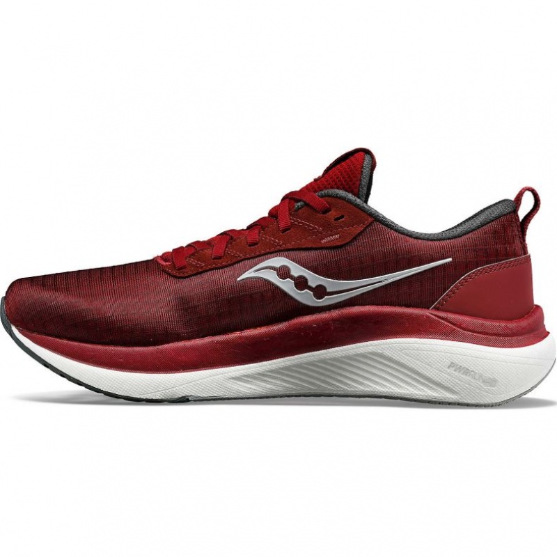 Red Men's Saucony Freedom Crossport Running Shoes | SG-UQHFY