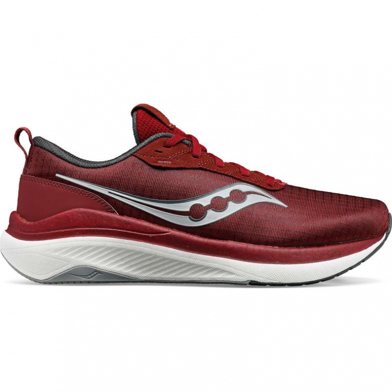 Red Men\'s Saucony Freedom Crossport Running Shoes | SG-UQHFY