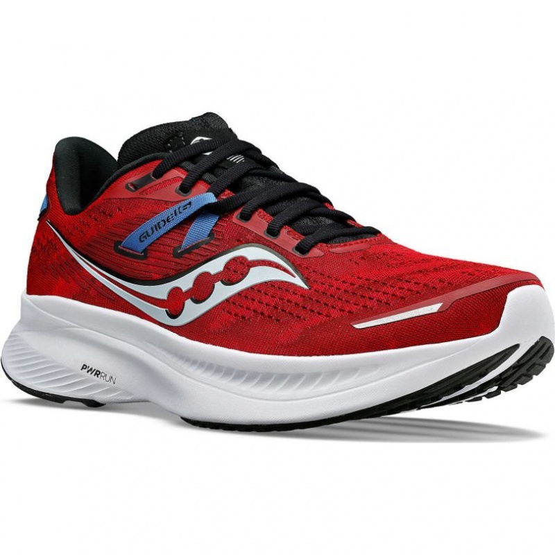 Red Men's Saucony Guide 16 Running Shoes | SINGAPORE-IBHUZ