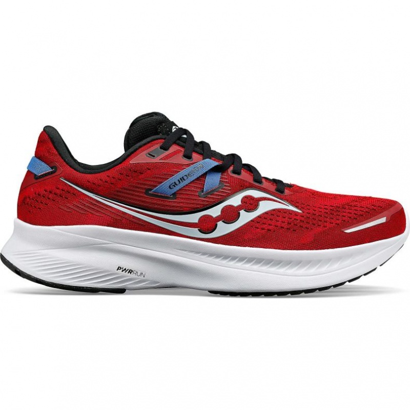 Red Men\'s Saucony Guide 16 Running Shoes | SINGAPORE-IBHUZ