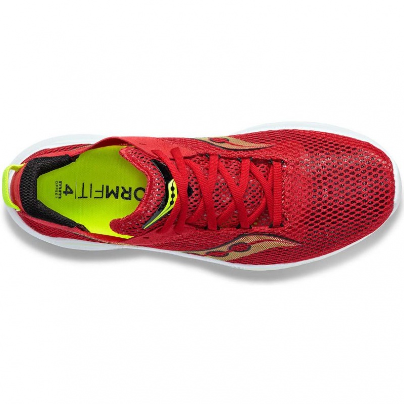 Red Men's Saucony Kinvara 14 Running Shoes | SG-GKWHS