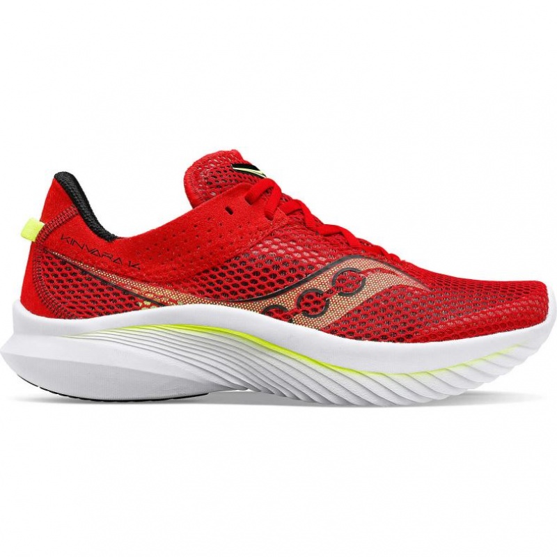 Red Men\'s Saucony Kinvara 14 Running Shoes | SG-GKWHS