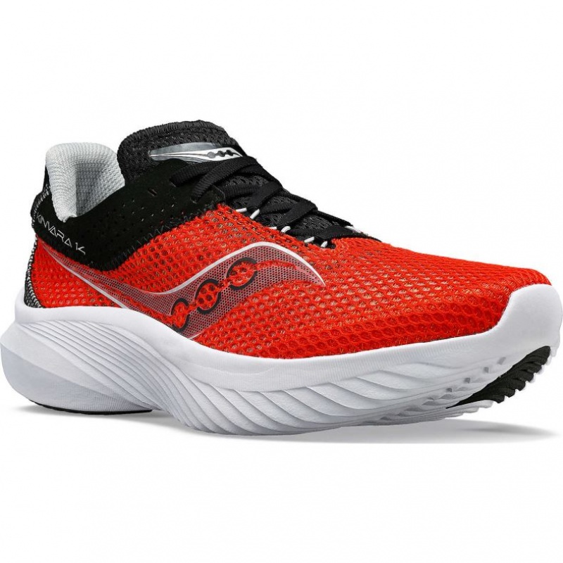 Red Men's Saucony Kinvara 14 Running Shoes | SG-GPBMW