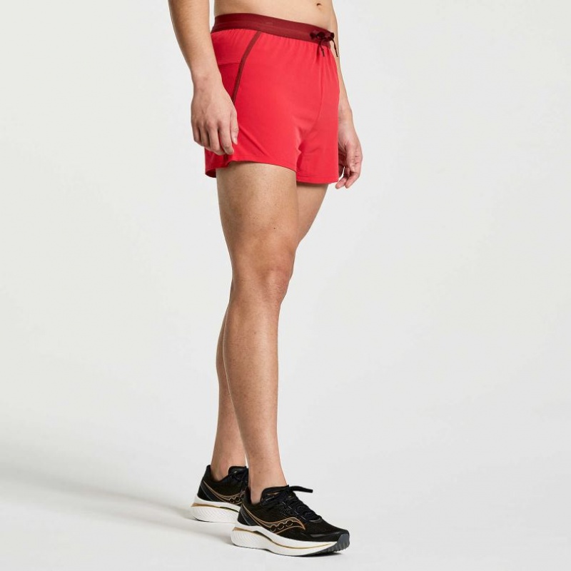 Red Men's Saucony Outpace 3