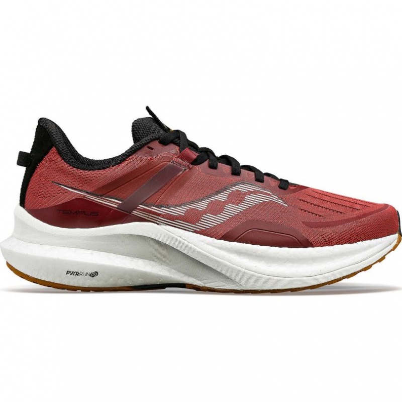 Red Men\'s Saucony Tempus Running Shoes | SINGAPORE-HFYJT