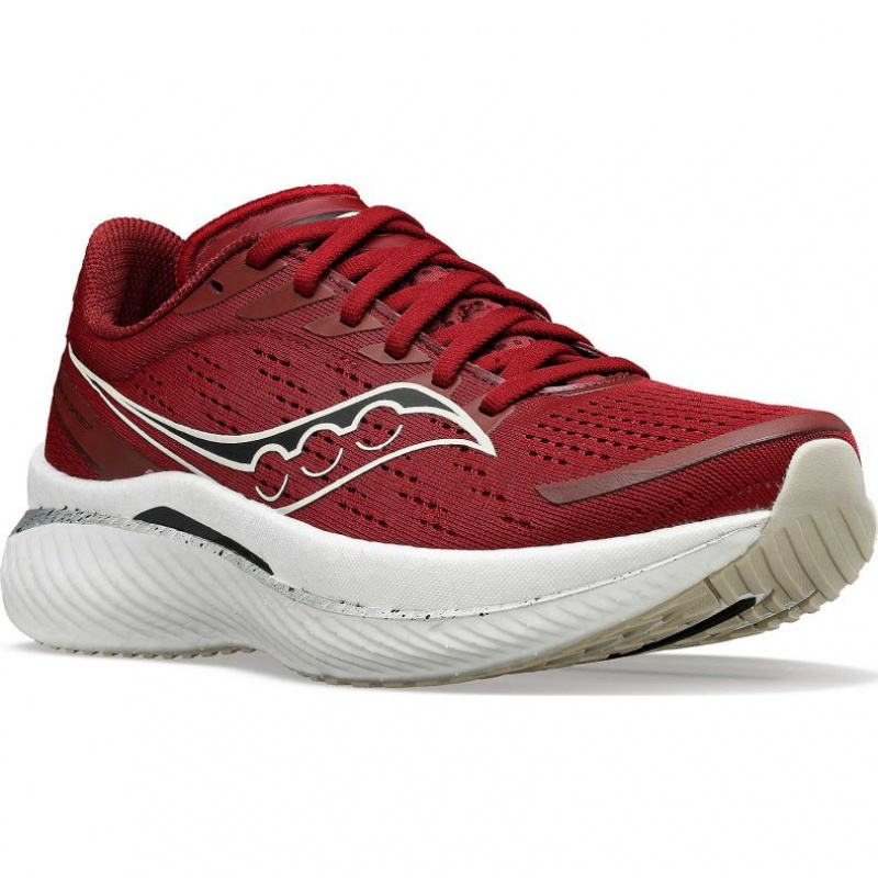 Red Women's Saucony Endorphin Speed 3 Running Shoes | SG-CSYZM