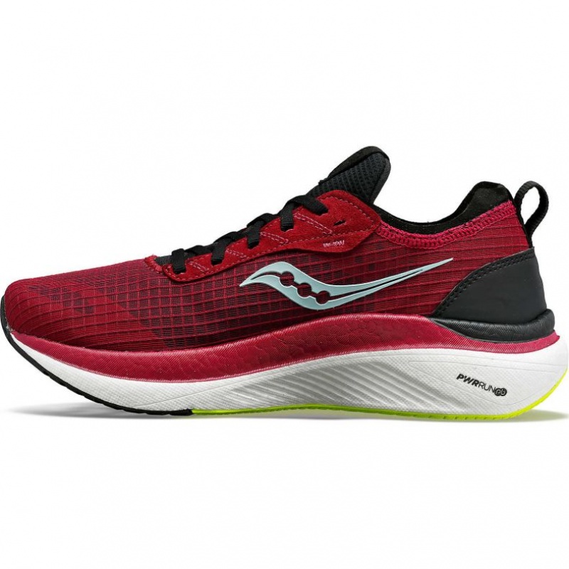 Red Women's Saucony Freedom Crossport Running Shoes | SINGAPORE-WSOGN