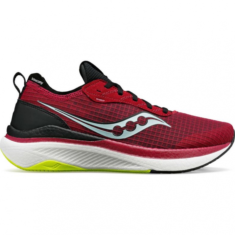 Red Women\'s Saucony Freedom Crossport Running Shoes | SINGAPORE-WSOGN