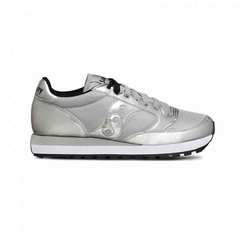 Silver Women\'s Saucony Jazz Original Sneakers | SINGAPORE-EMZFX