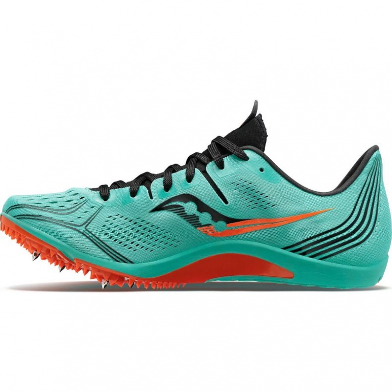 Turquoise Men's Saucony Endorphin 3 Spikes | SINGAPORE-JQSBZ