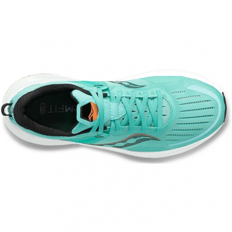 Turquoise Men's Saucony Tempus Running Shoes | SINGAPORE-MNCZJ