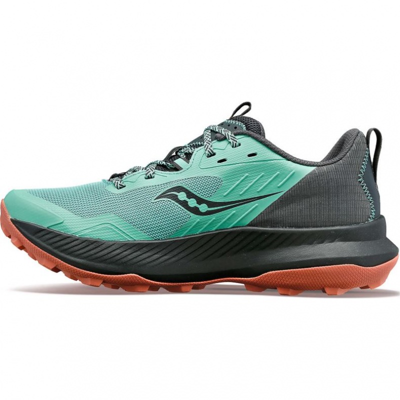 Turquoise Women's Saucony Blaze TR Trail Running Shoes | SG-KXEYN