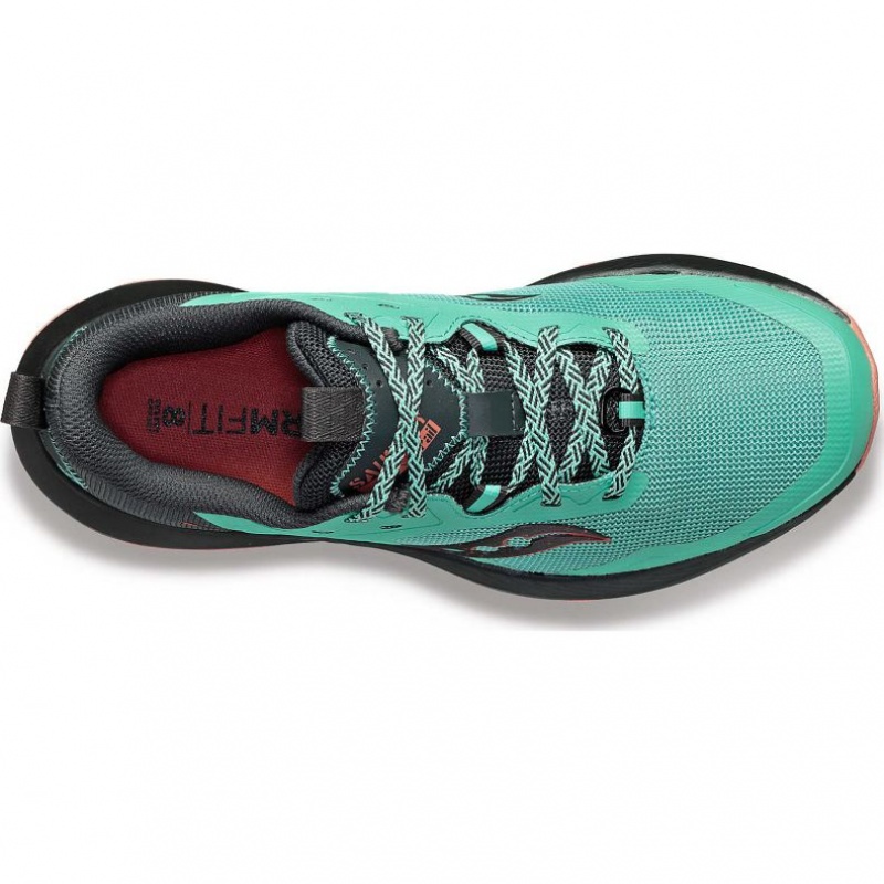 Turquoise Women's Saucony Blaze TR Trail Running Shoes | SG-KXEYN