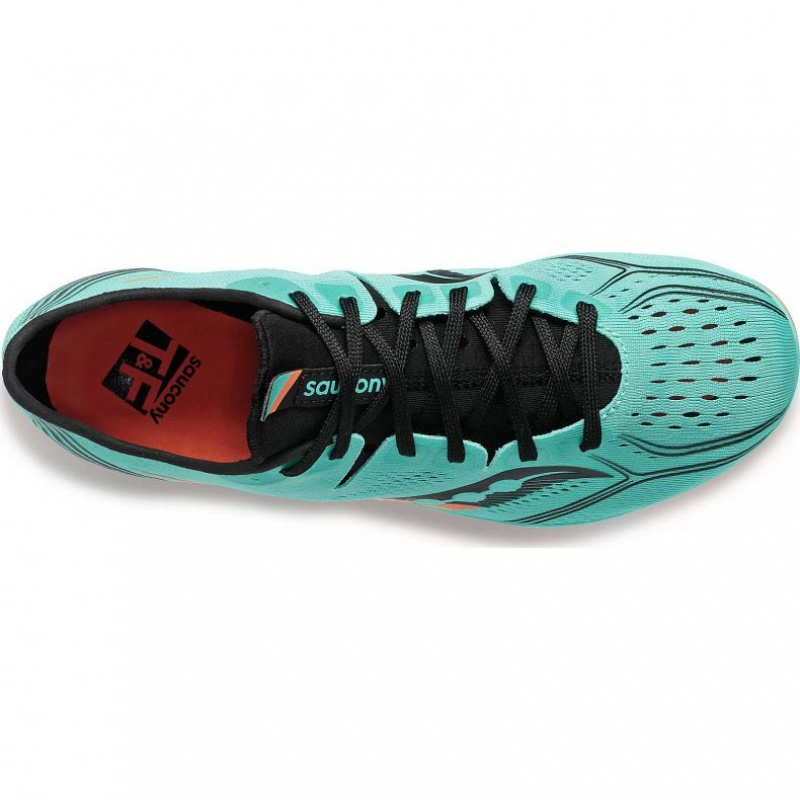 Turquoise Women's Saucony Endorphin 3 Spikes | SG-UYTDB