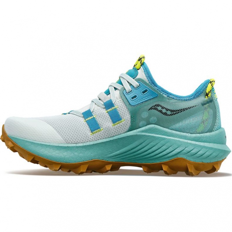 Turquoise Women's Saucony Endorphin Rift Trail Running Shoes | SG-KLYRE