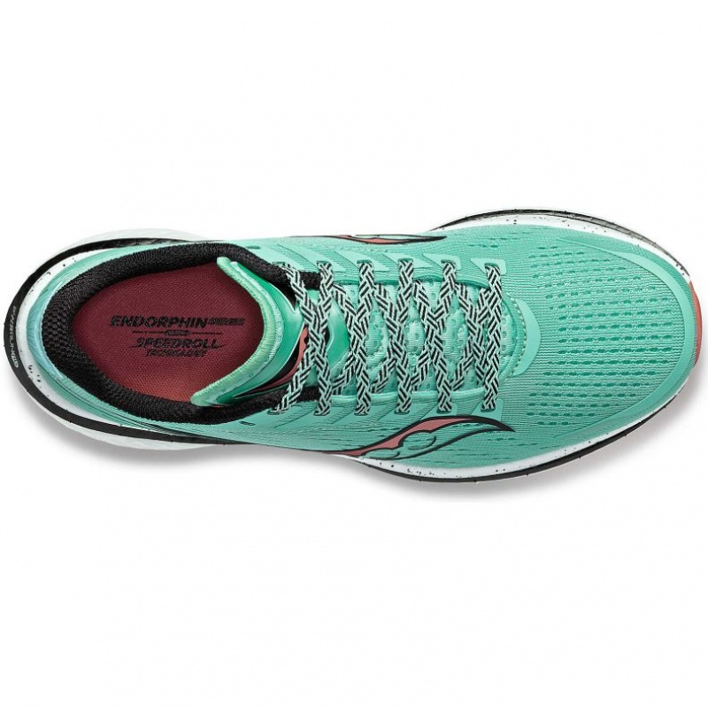 Turquoise Women's Saucony Endorphin Speed 3 Running Shoes | SINGAPORE-SHBQW