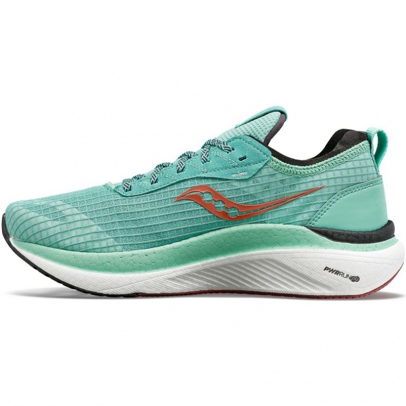 Turquoise Women's Saucony Freedom Crossport Running Shoes | SG-QHLIK