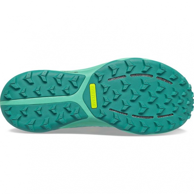 Turquoise Women's Saucony Ultra Ridge GTX Trail Running Shoes | SINGAPORE-KSPCO