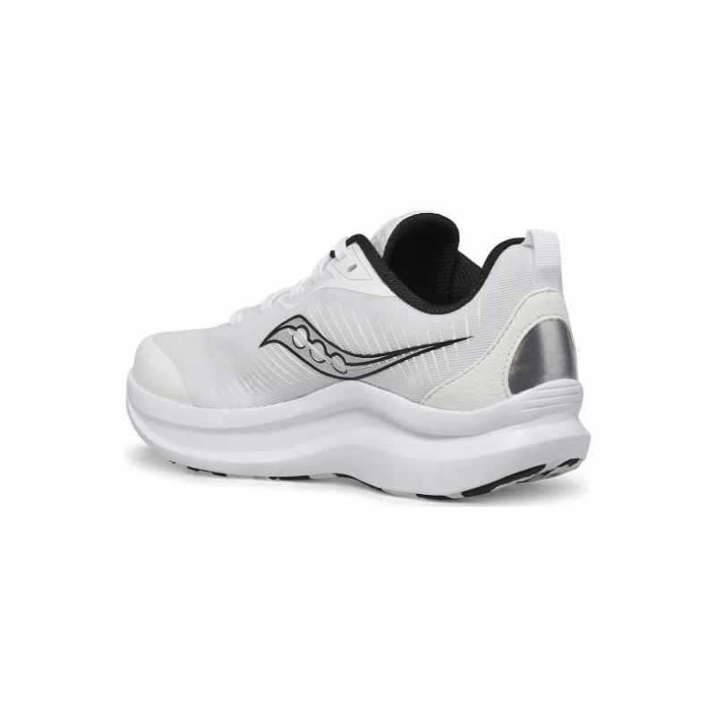 White Big Kids' Saucony Endorphin KDZ Sneakers | SINGAPORE-QVGRI