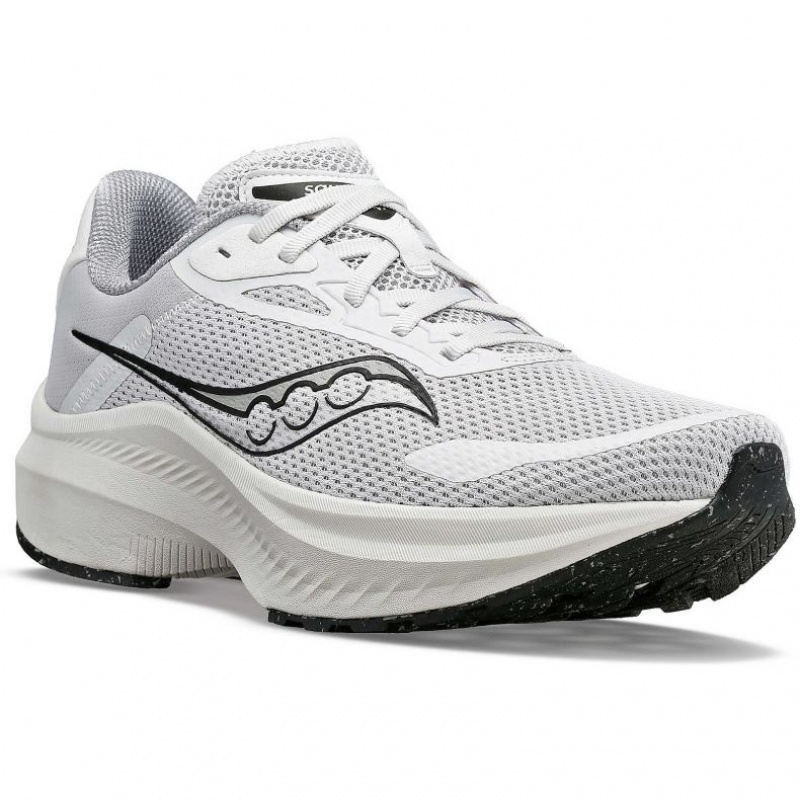 White Men's Saucony Axon 3 Running Shoes | SINGAPORE-YIEGM