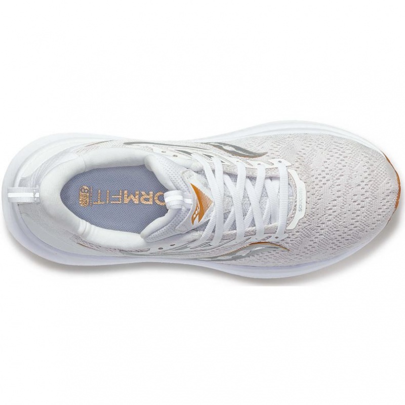 White Men's Saucony Echelon 9 Running Shoes | SINGAPORE-HSKWN