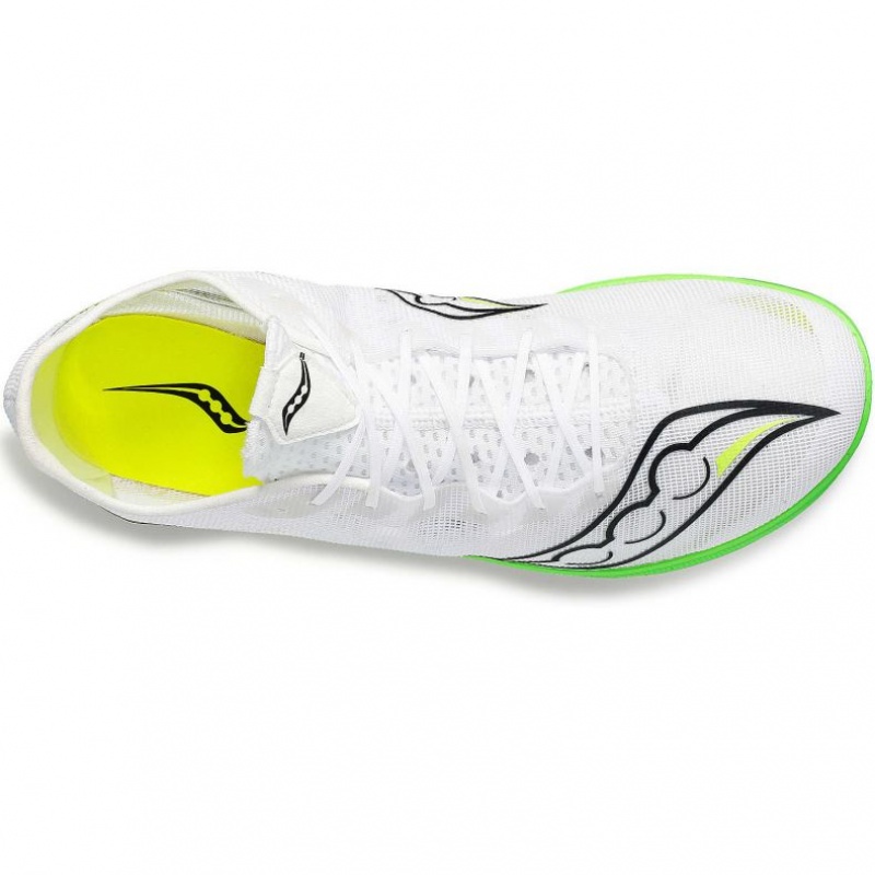 White Men's Saucony Endorphin Cheetah Running Shoes | SG-UFAXD