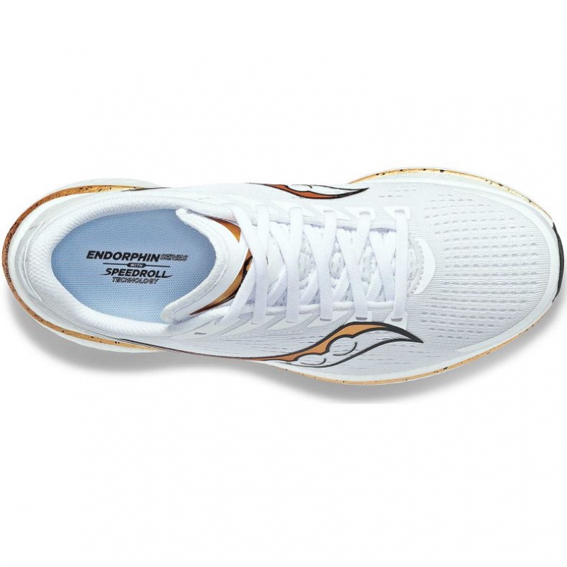 White Men's Saucony Endorphin Speed 3 Running Shoes | SINGAPORE-FTUAH