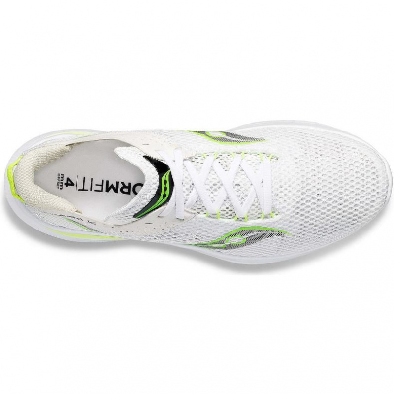 White Men's Saucony Kinvara 14 Running Shoes | SG-EPAUB