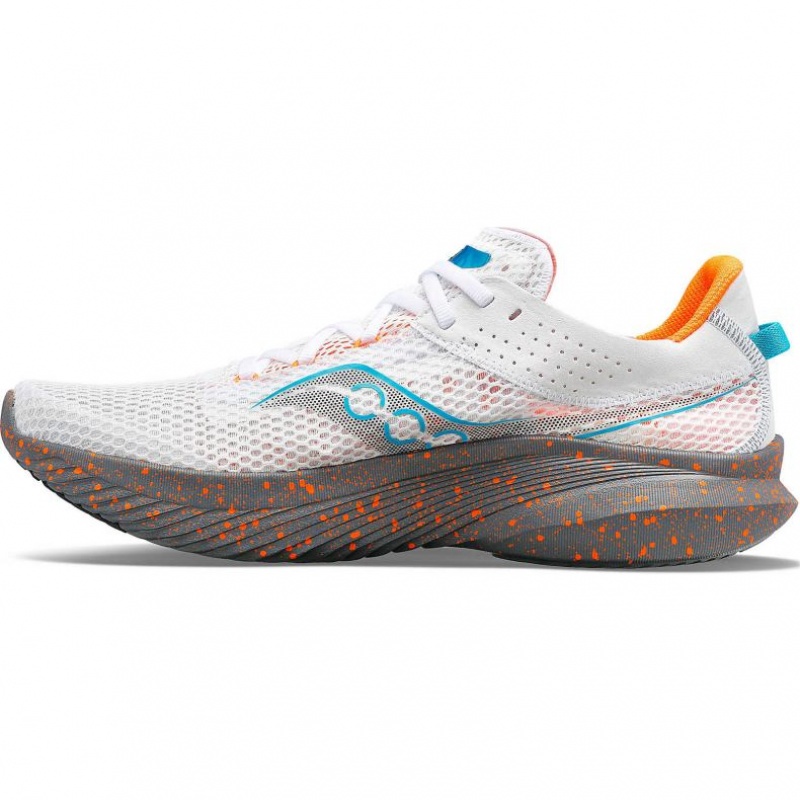 White Men's Saucony Kinvara 14 Running Shoes | SINGAPORE-XIZSK