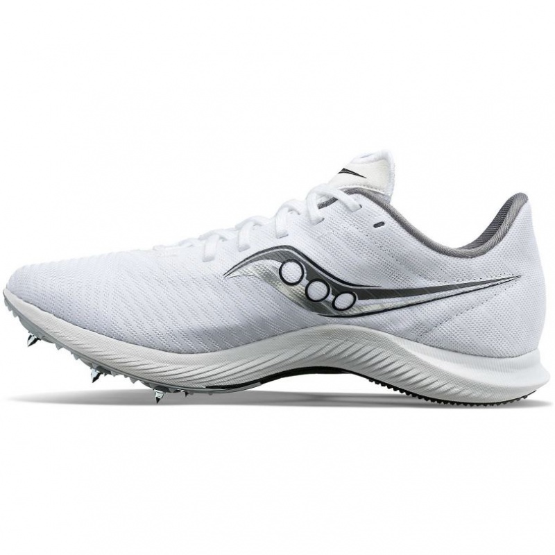 White Men's Saucony Velocity MP Running Shoes | SG-JDAFG