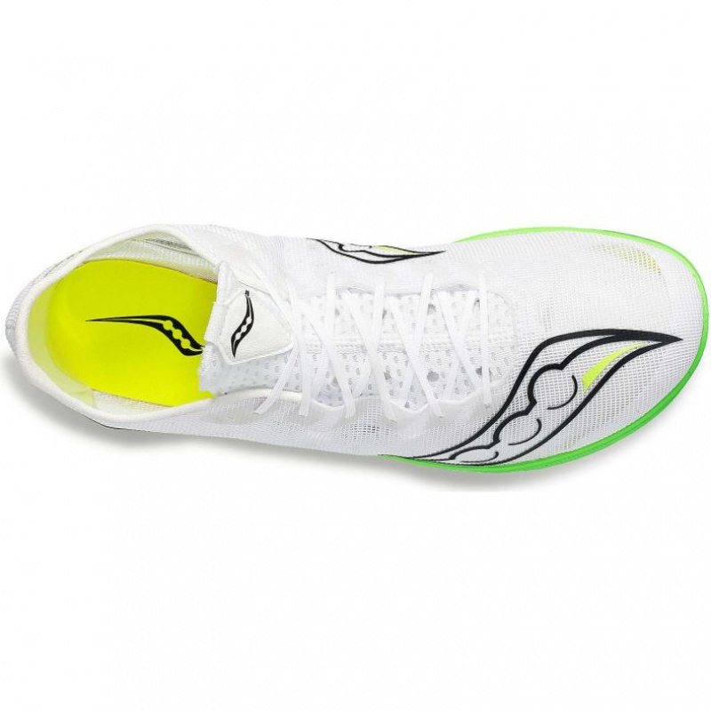 White Women's Saucony Endorphin Cheetah Running Shoes | SG-QKZJV