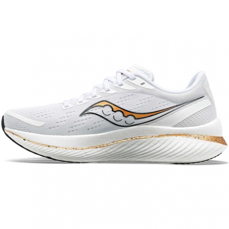 White Women's Saucony Endorphin Speed 3 Running Shoes | SG-FDOXV