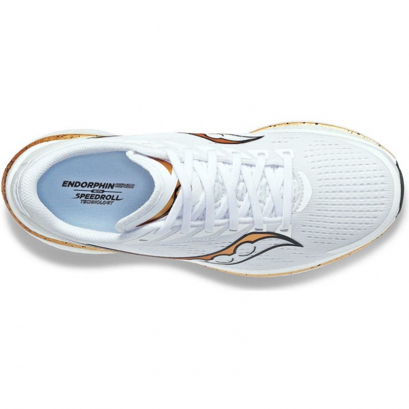 White Women's Saucony Endorphin Speed 3 Running Shoes | SG-FDOXV