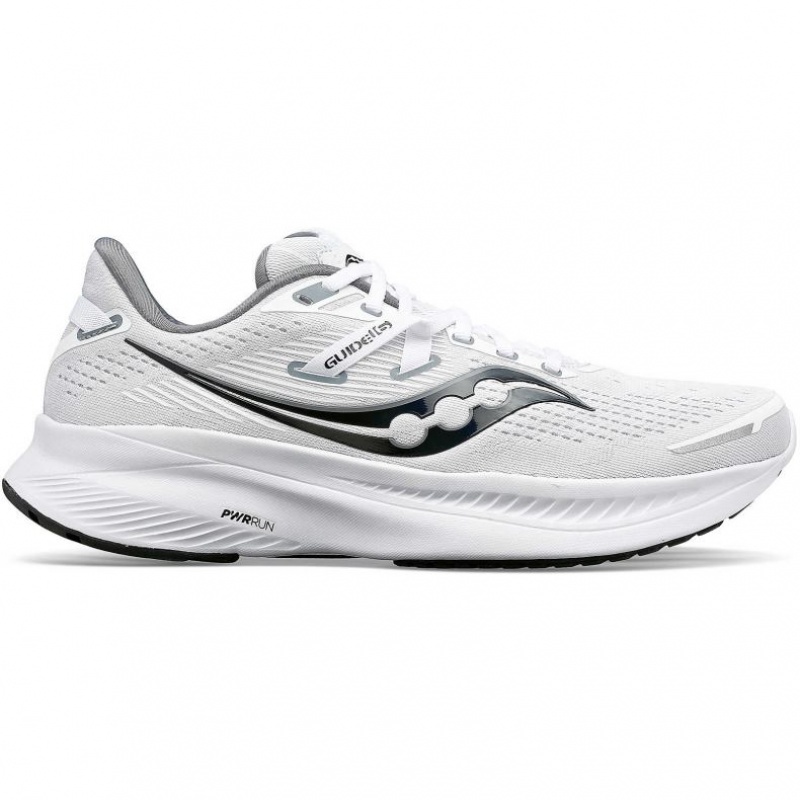 White Women\'s Saucony Guide 16 Running Shoes | SINGAPORE-ZMSAE