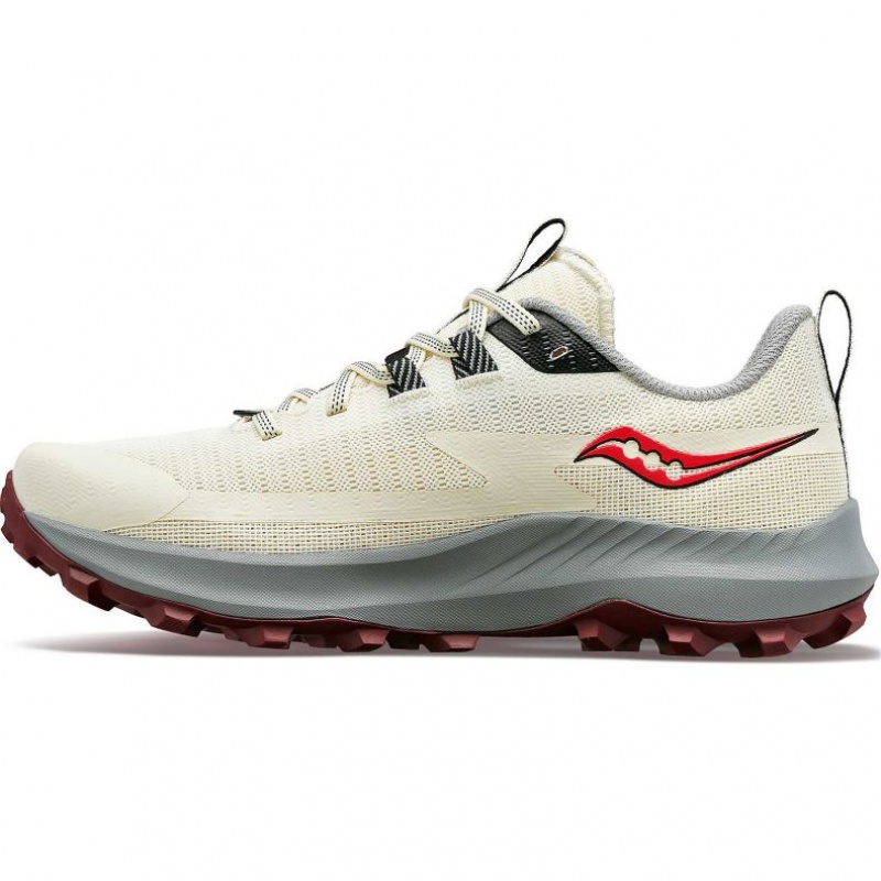 White Women's Saucony Peregrine 13 Trail Running Shoes | SINGAPORE-LQZBH