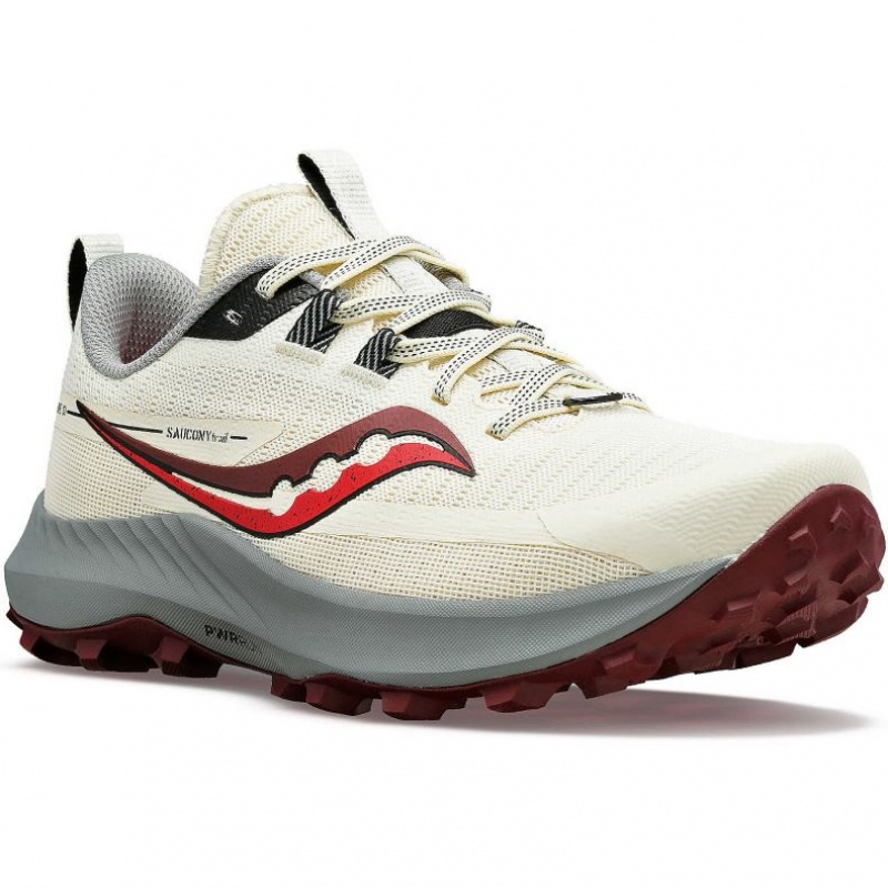 White Women's Saucony Peregrine 13 Trail Running Shoes | SINGAPORE-LQZBH