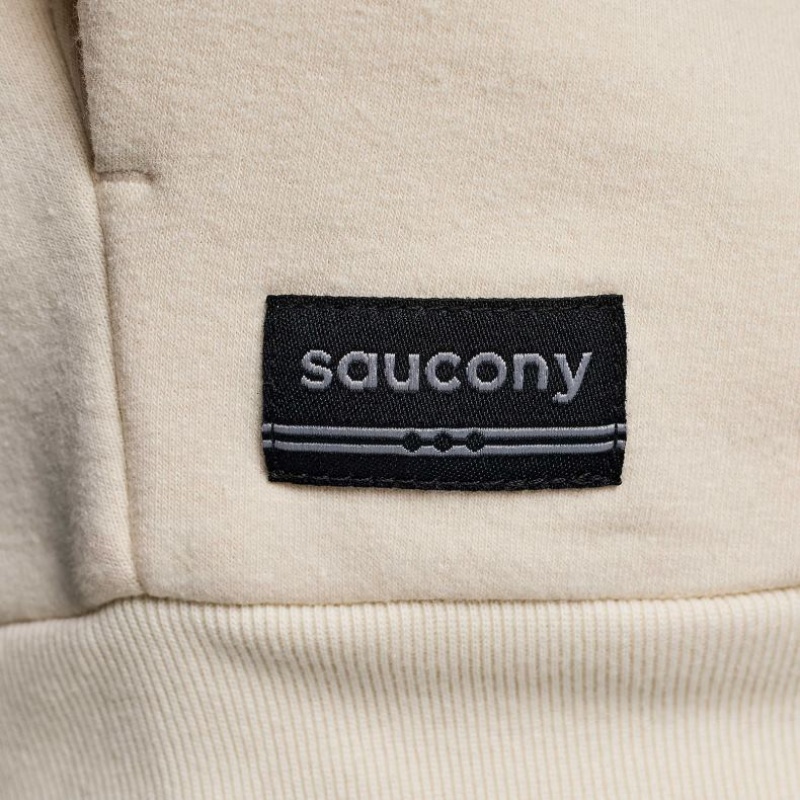 White Women's Saucony Recovery Crew Sweatshirt | SINGAPORE-LXGBH