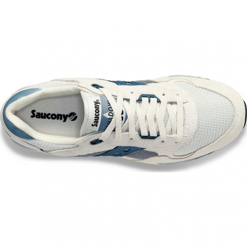 White / Blue Men's Saucony Shadow 5000 Sneakers | SG-UQXBO