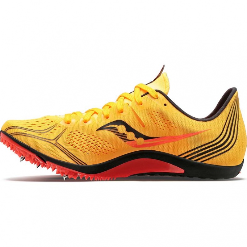 Yellow Men's Saucony Endorphin 3 Spikes | SG-GNDIR