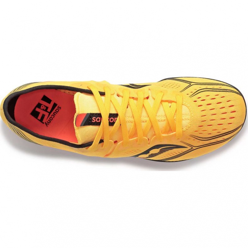 Yellow Men's Saucony Endorphin 3 Spikes | SG-GNDIR