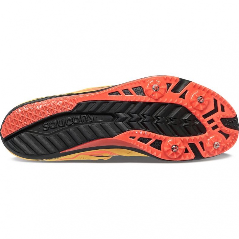 Yellow Men's Saucony Endorphin 3 Spikes | SG-GNDIR